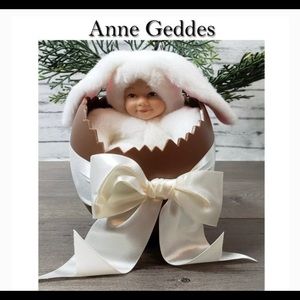 Anne Geddes Baby Bunny in Easter Egg